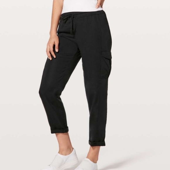 lululemon athletica Pants - Lululemon move lightly pant black size 4